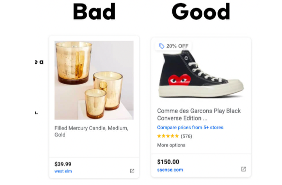 good bad products