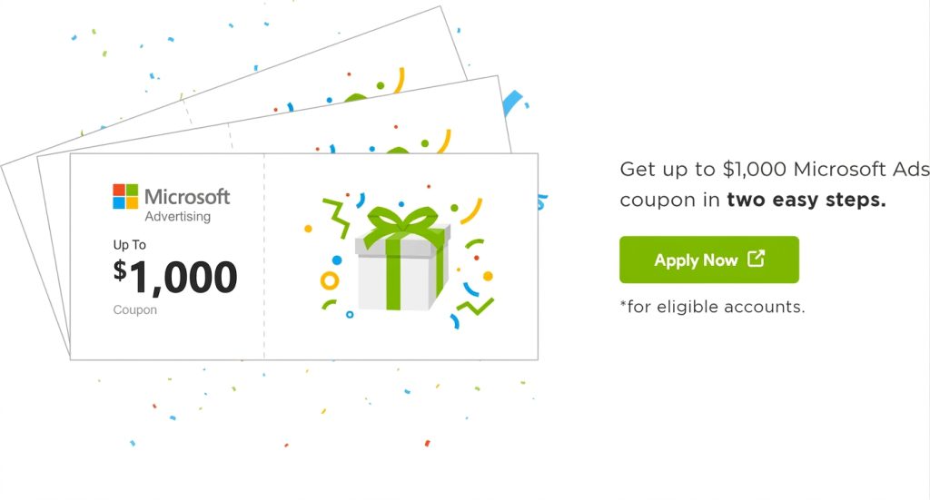 microsoft ads coupon 2027