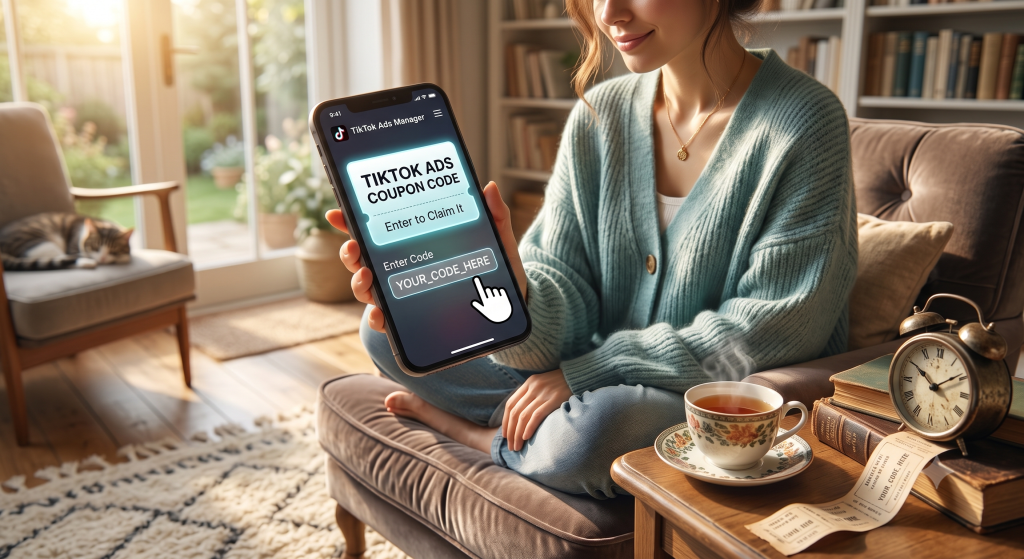 TikTok ads promo code