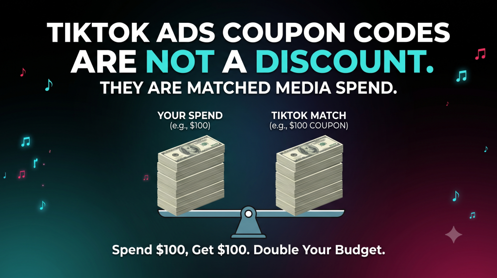 TikTok Ads Coupon