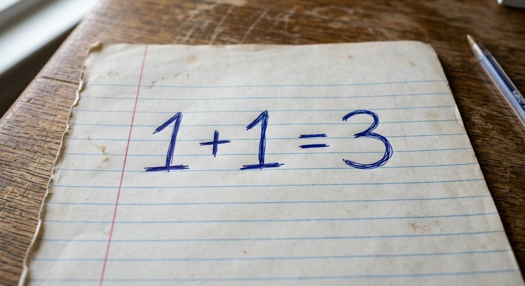1 plus 1