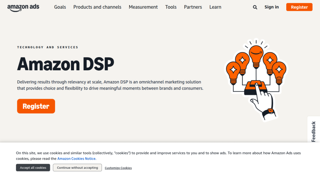 amazon dsp screenshot